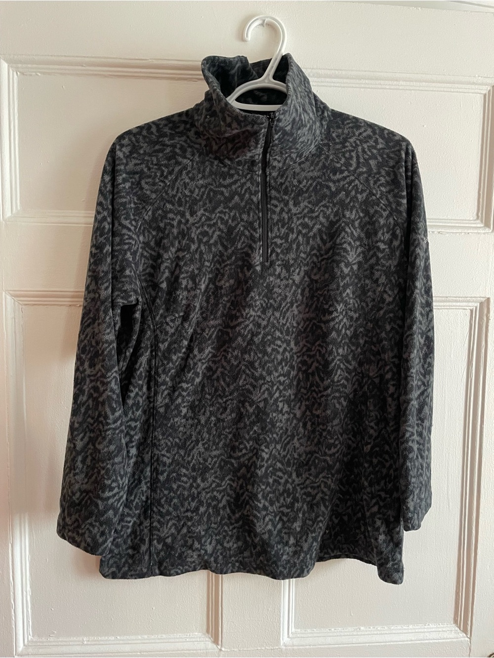 Columbia | Black Quarter-Zip Pullover Fleece